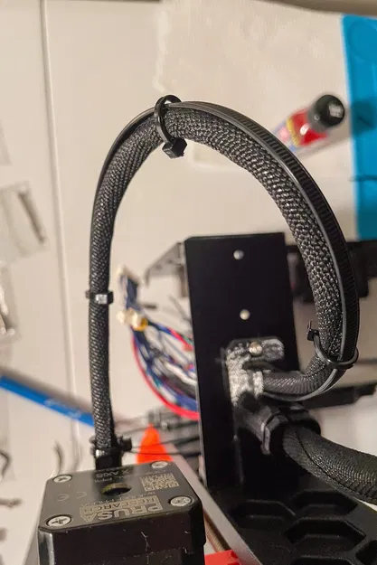 Hỗ trợ giảm căng cho trục X Prusa Mk4 với dây kéo - Image 2