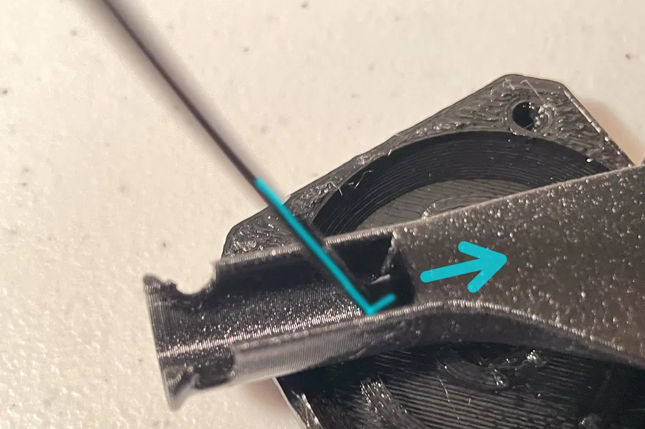 Hỗ trợ giảm căng cho trục X Prusa Mk4 với dây kéo - Image 4