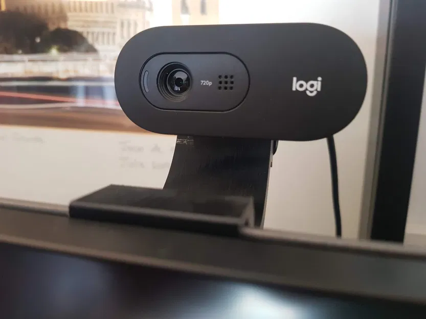 Giá đỡ webcam cho màn hình Dell với góc nhìn tùy chỉnh - Image 1