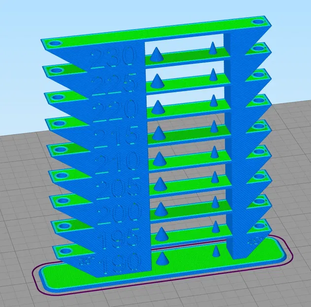 Tháp nhiệt độ tất cả trong một - GCode cho PLA & PETG - Image 4
