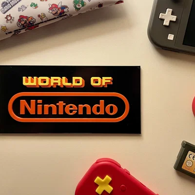 Biểu tượng "Thế giới Nintendo" từ thập niên 80