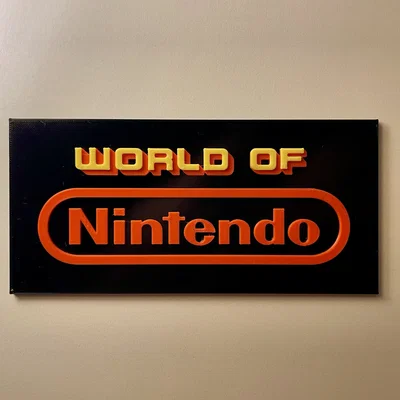 Biểu tượng "Thế giới Nintendo" từ thập niên 80
