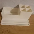 Giá đỡ điện thoại và tổ chức bàn làm việc gọn gàng - Thumbnail 3