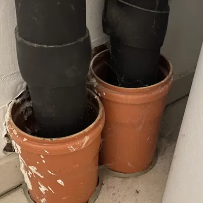 Vỏ ống cho ống thoát KG 120mm trong máy bơm nhiệt nước muối