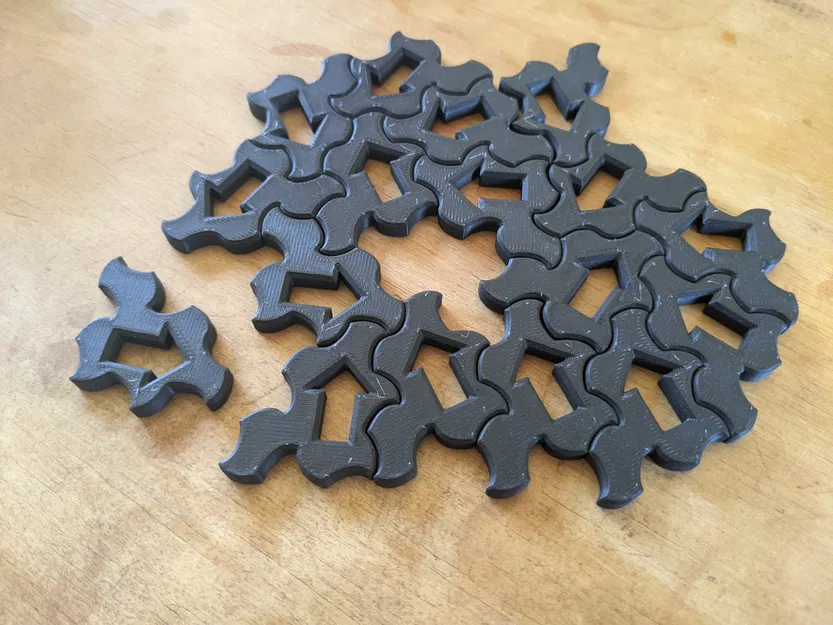 Hình dạng hình học Spectre Chiral Aperiodic Monotile - Image 1