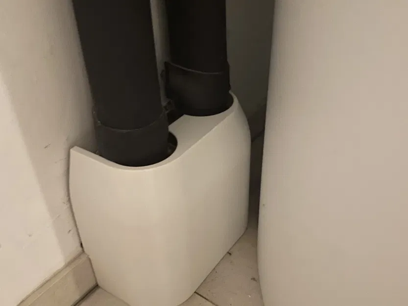 Vỏ ống cho ống thoát KG 120mm trong máy bơm nhiệt nước muối - Image 3