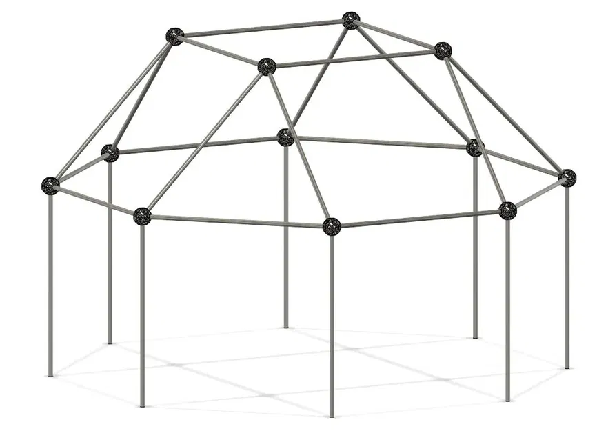 Pháo đài chăn 'Geodesic' - Phiên bản PVC 1/2in - Image 3