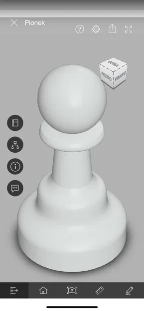 Bộ cờ vua cổ điển thiết kế Fusion 360 - Image 7