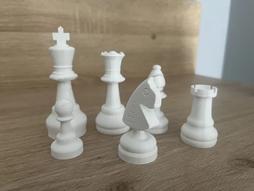 Bộ cờ vua cổ điển thiết kế Fusion 360 - Image 9