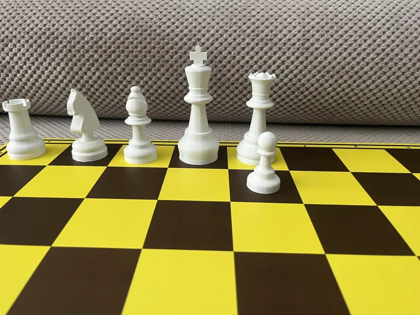 Bộ cờ vua cổ điển thiết kế Fusion 360 - Image 12