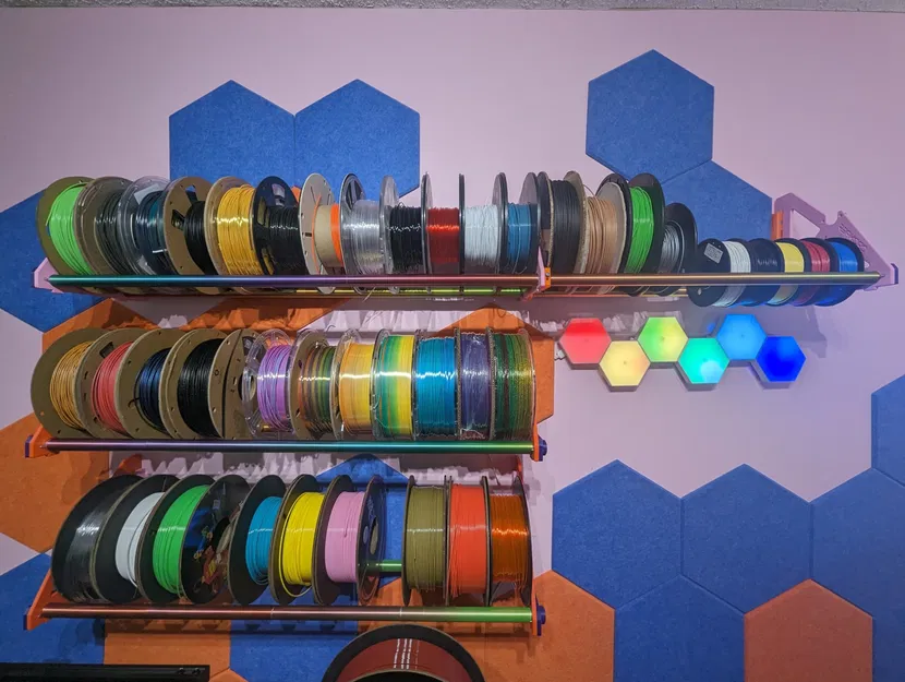 Vỏ bọc EMT 1/2" cho giá đỡ filament RepRack - Image 1