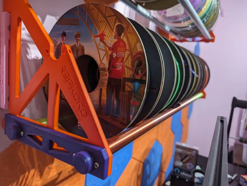 Vỏ bọc EMT 1/2" cho giá đỡ filament RepRack - Image 2