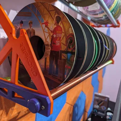 Vỏ bọc EMT 1/2" cho giá đỡ filament RepRack