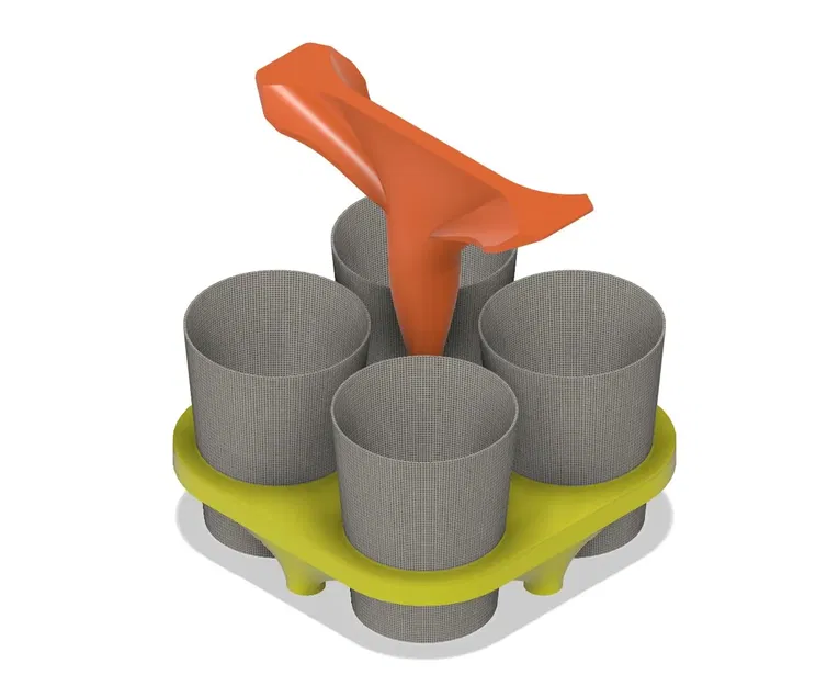 Giá đỡ cốc PLA cho gia đình và bếp - Image 1