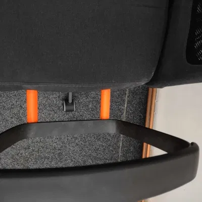 Mở rộng chiều rộng ghế văn phòng Ikea Markus để ngồi thoải...