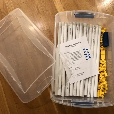 Bộ dụng cụ làm pháo đài PVC