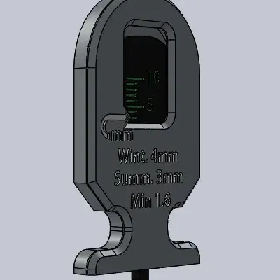 Jauge d'usure cho lốp xe ô tô