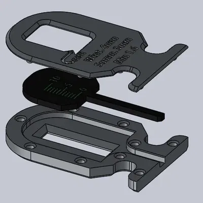 Jauge d'usure cho lốp xe ô tô