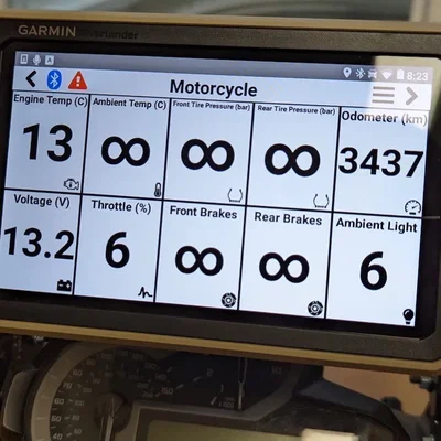 Bộ chuyển đổi Garmin Tread SxS và Overlander cho BMW Nav Bar