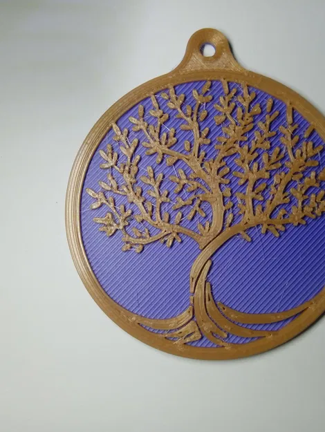 Bùa hộ mệnh Strom života in từ hai màu PLA - Image 2