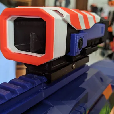 Kính ngắm Nerf Vortex được thiết kế lại với giá đỡ Picatinny