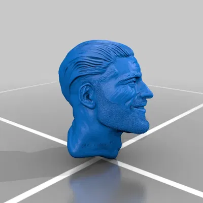 Nhân vật Gigachad phong cách meme 3D