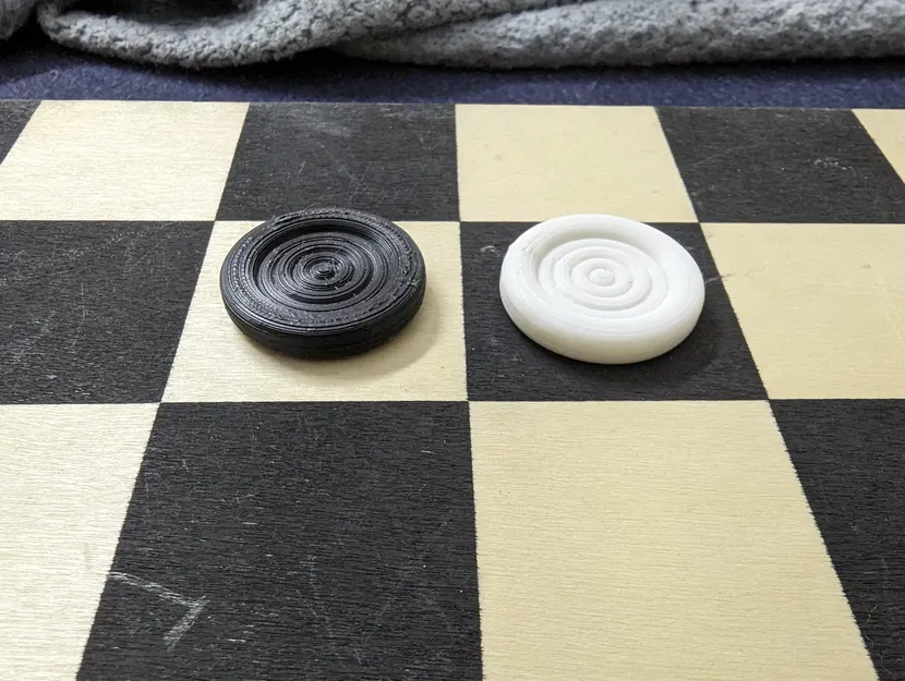 Mảnh cờ vua checkers cho trò chơi cờ bàn - Image 3