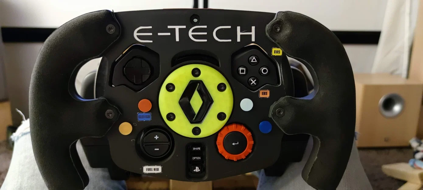 Nắp trung tâm Renault cho vô lăng Logitech G29 - Image 1