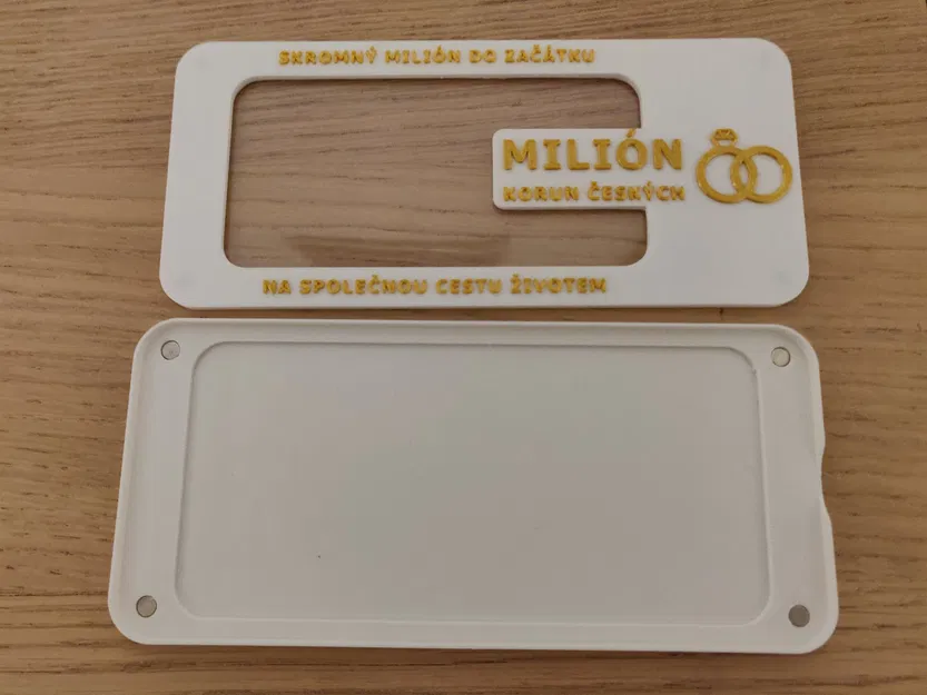 Quà Cưới Remix với Lỗ Gắn Nam Châm 6x3 - Image 2