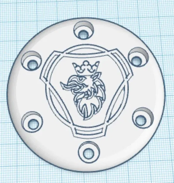 Nắp xe Scania cho tay lái Logitech G29 - Image 2