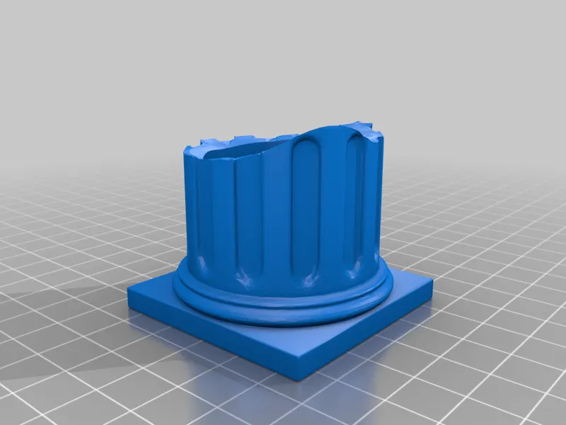 Chậu hoa cột gãy nhỏ - Image 2