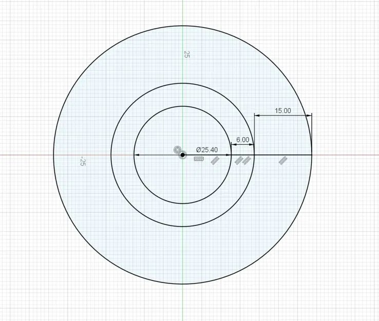 Giá treo tường cho ống 25mm kèm rosette - Image 2