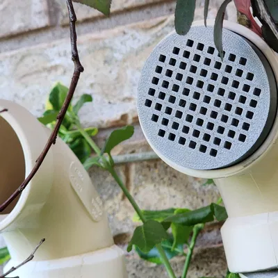 Nắp che ống thông gió lò sưởi 2 inch bằng PVC