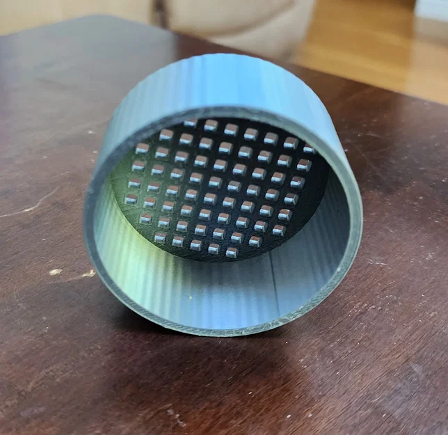 Nắp che ống thông gió lò sưởi 2 inch bằng PVC - Image 3