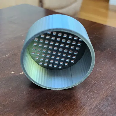 Nắp che ống thông gió lò sưởi 2 inch bằng PVC