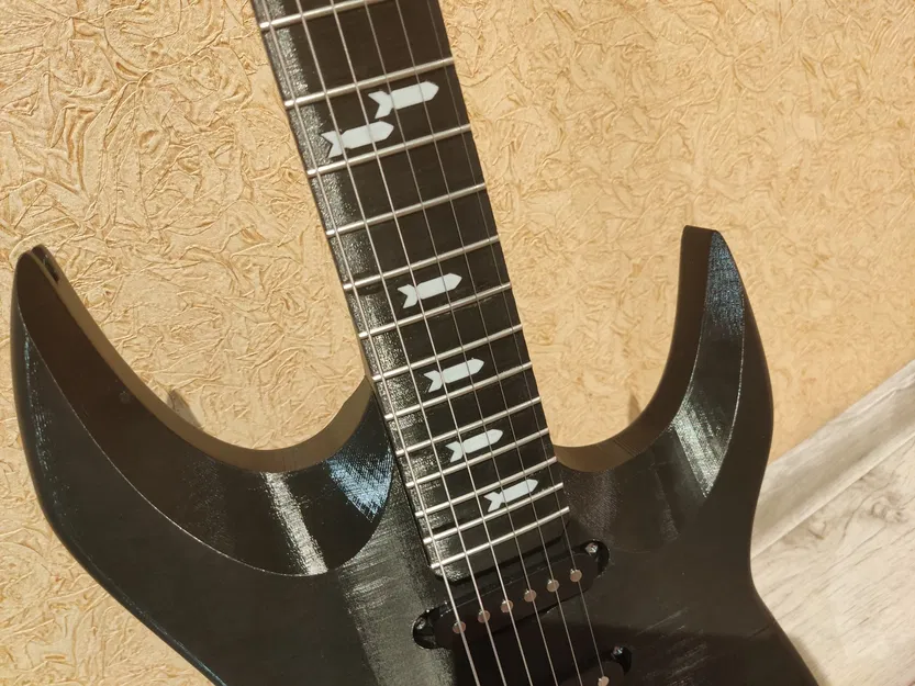 Guitar điện 3D theo phong cách Johnny Silverhand - Image 5