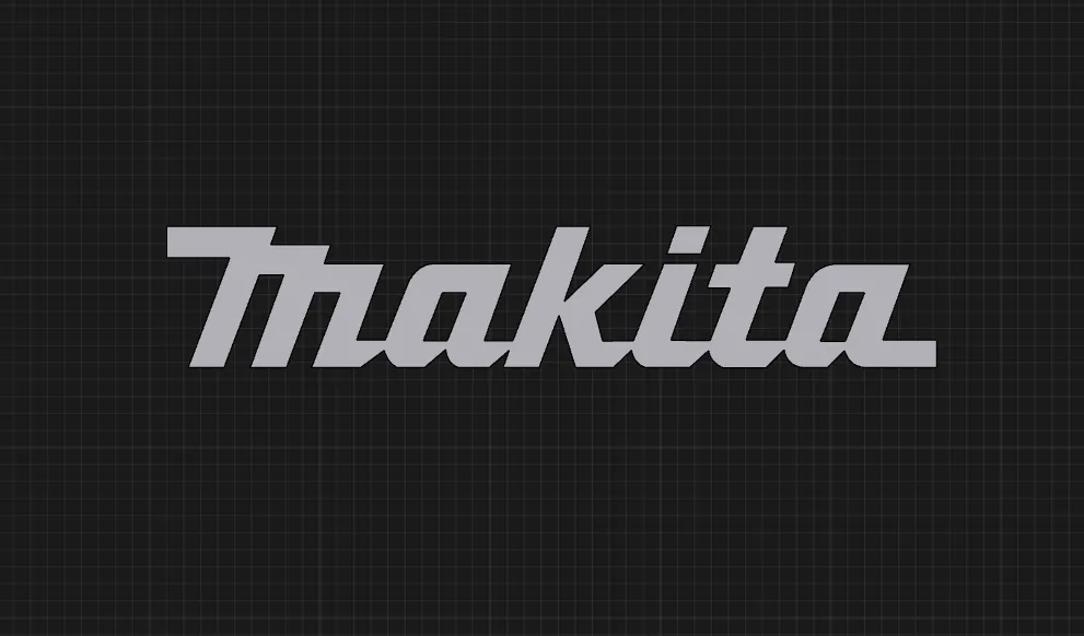 Logo Makita 3D cho dự án của bạn - Image 1