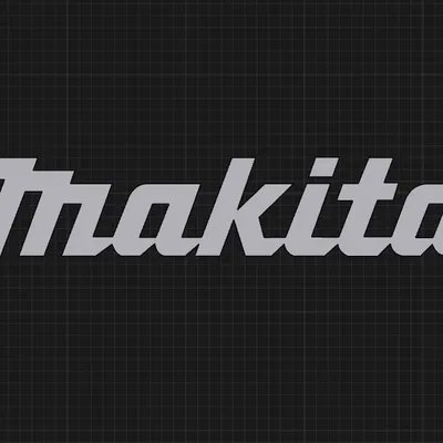 Logo Makita 3D cho dự án của bạn
