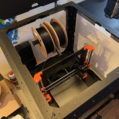 Bộ điều chỉnh giá đỡ cuộn filament cho vỏ máy in Prusa