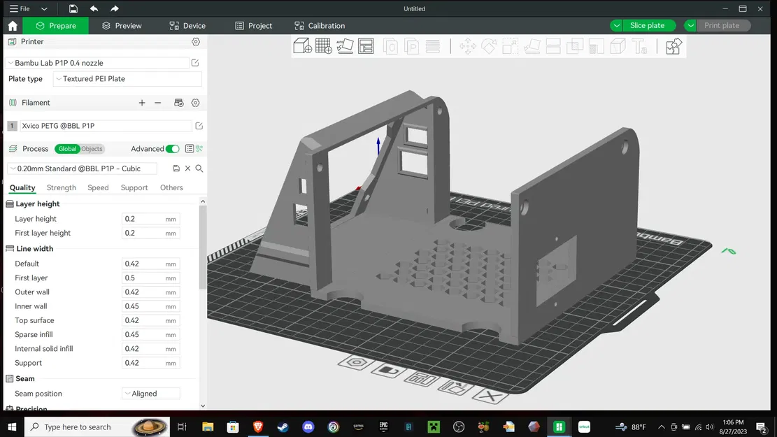 Vỏ công tắc Recreator3D cho máy in Ender 3 V2 - Image 1
