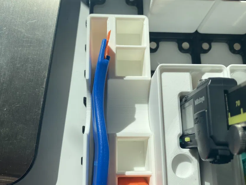 Giá đỡ dao cạo nhựa Gridfinity cho công cụ gọn gàng - Image 4