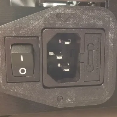 Bộ chuyển đổi nguồn và cầu chì cho công tắc tách rời