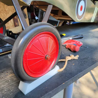 Khối bánh xe Sopwith Pup 7" cho mô hình Balsa USA