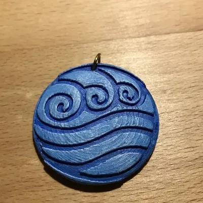 D pendant của Katara trong Avatar: The Last Airbender