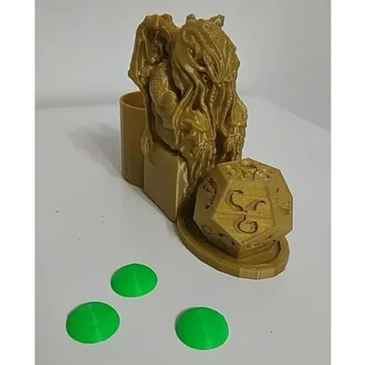 Cơ sở xúc xắc Cthulhu kèm token và xúc xắc hoàn chỉnh