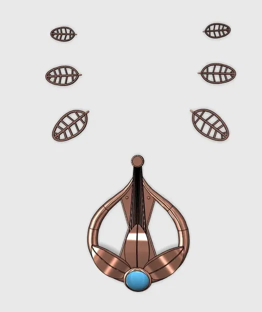 Dây chuyền Amulet of Dibella không có đá xanh từ Skyrim - Image 5