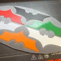 Giá đỡ Batarang Batman cho in thử nghiệm - Thumbnail 1