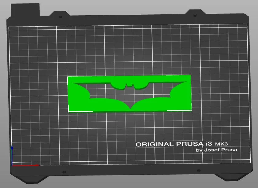 Giá đỡ Batarang Batman cho in thử nghiệm - Image 5