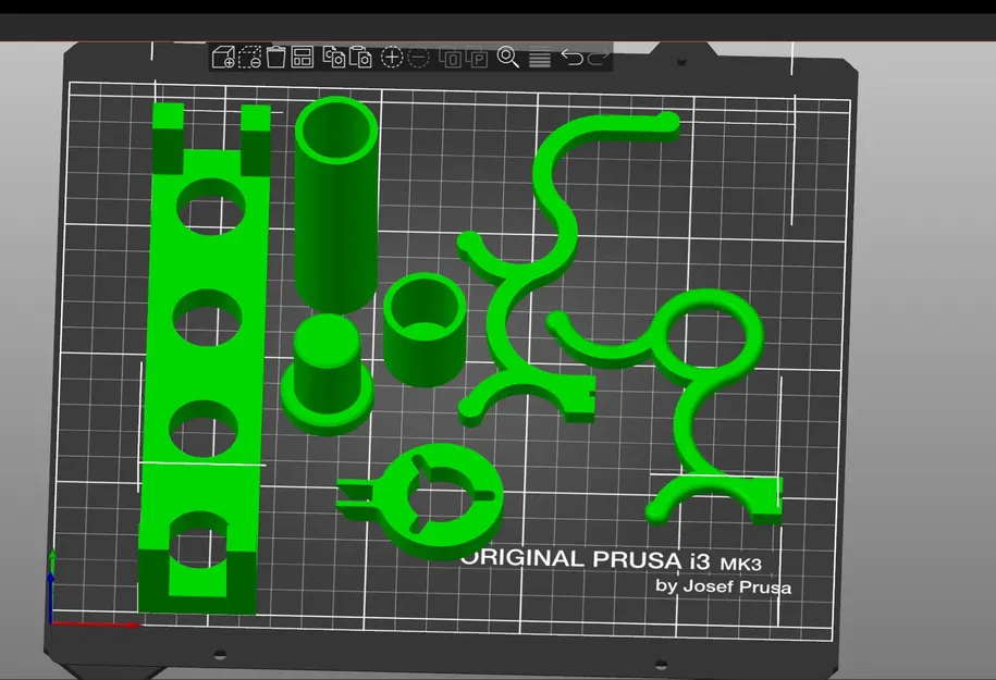 Tay cầm đơn giản cho mô hình mini và phụ kiện chơi game - Image 1