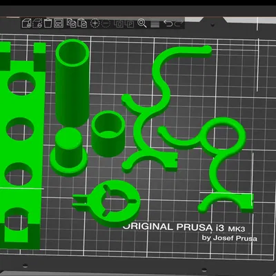 Tay cầm đơn giản cho mô hình mini và phụ kiện chơi game